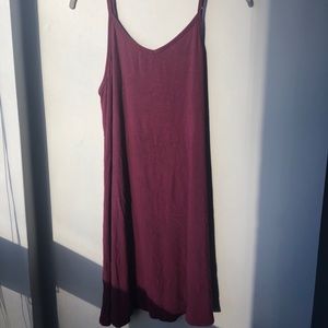 Burgundy dress size S